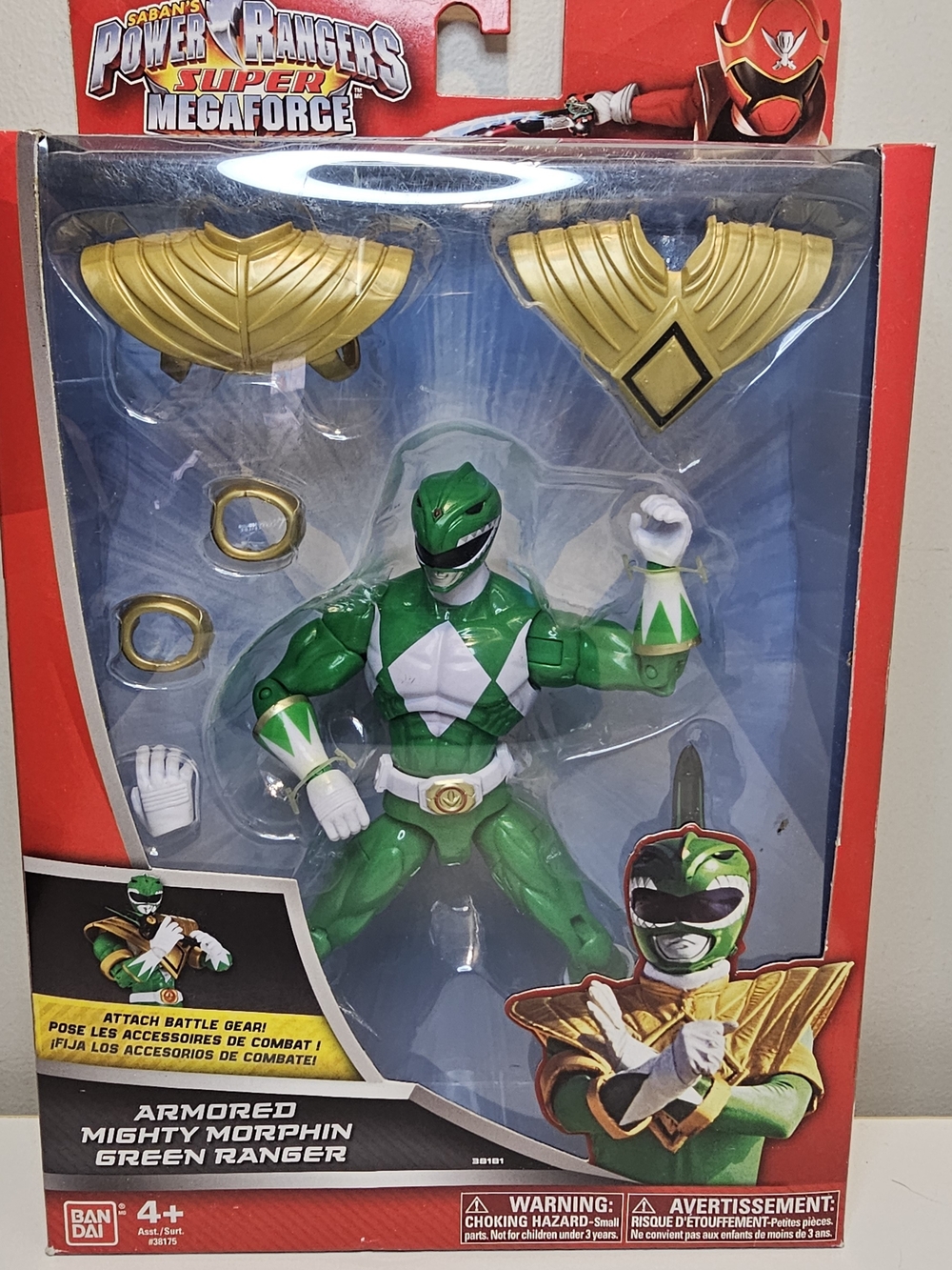 Power Rangers Super Megaforce Armored Green Ranger Action Figure